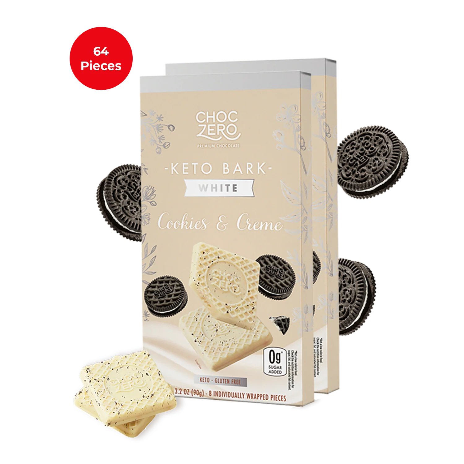 White Chocolate Cookies & Creme Keto Bark - Image 3