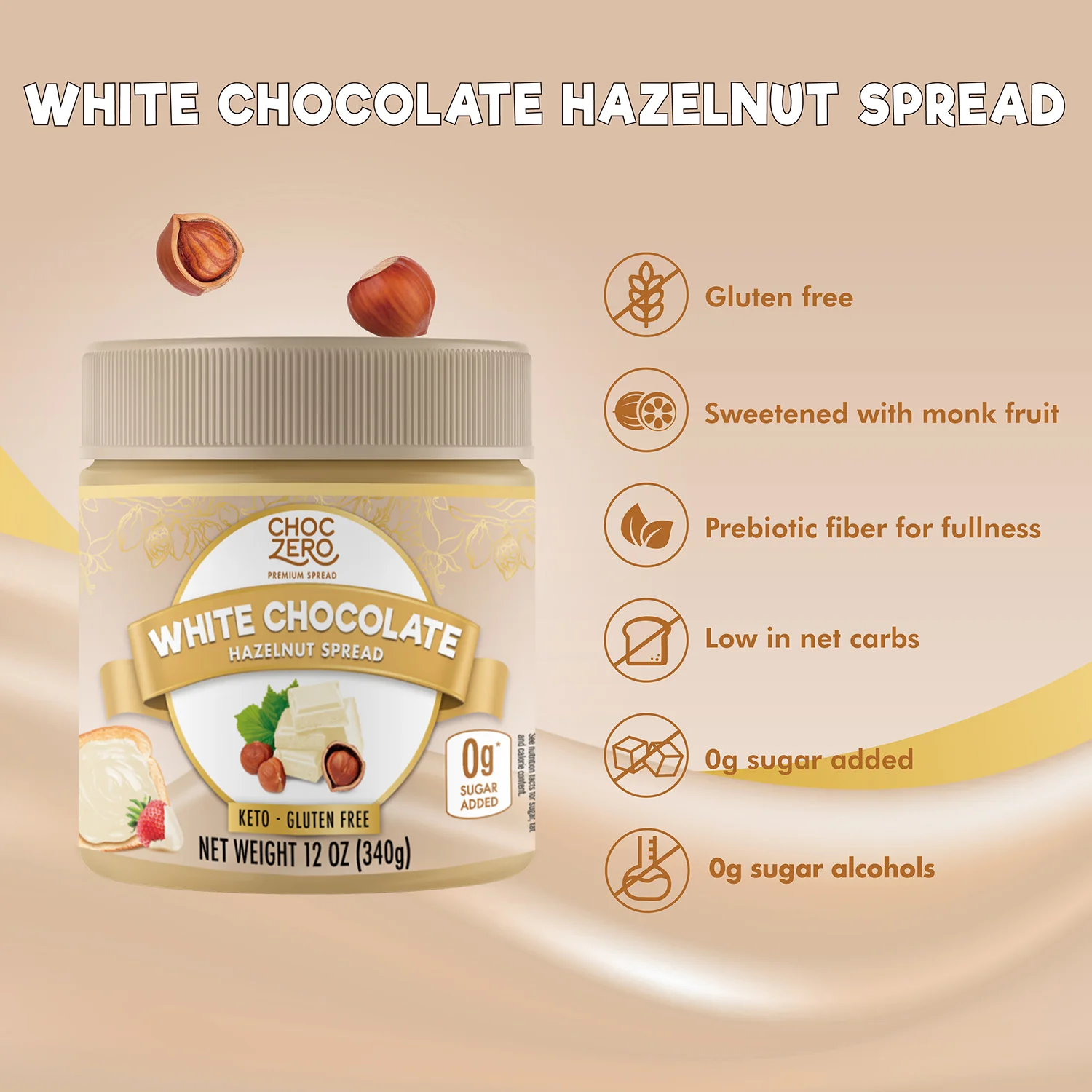 White Chocolate Hazelnut Spread - Image 3