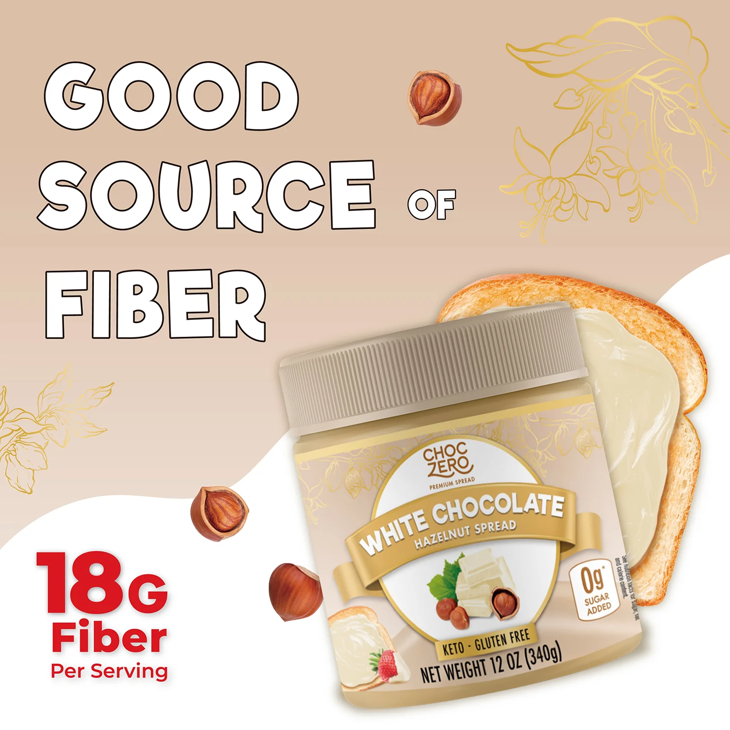 White Chocolate Hazelnut Spread - Image 5