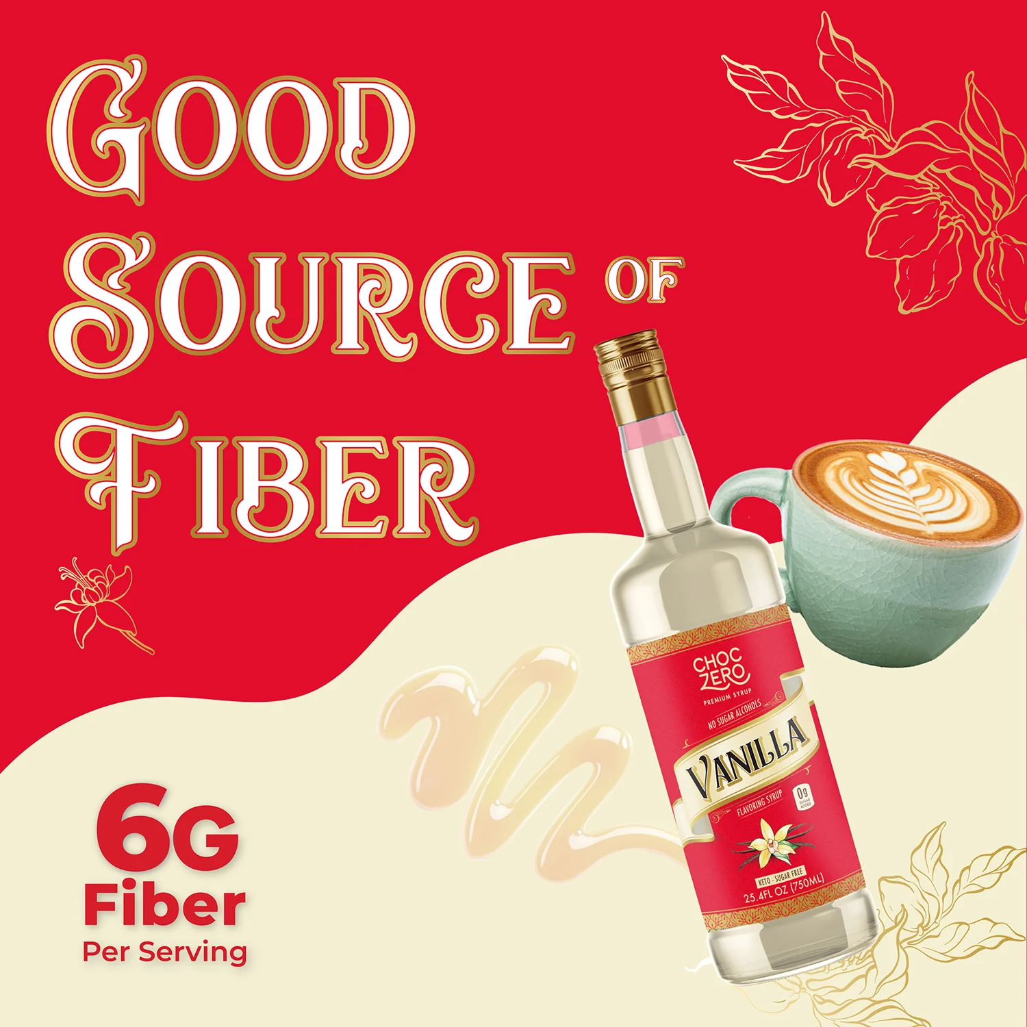 Sugar Free Vanilla Coffee Syrup - Image 5