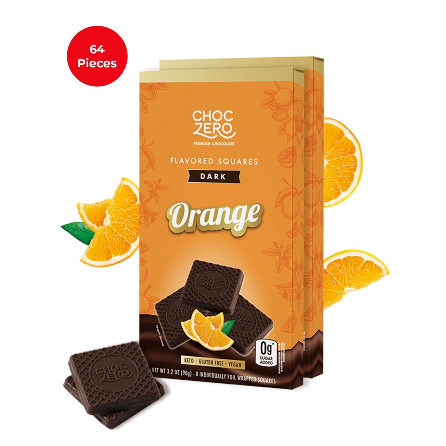 Dark Chocolate Orange Squares - Image 3
